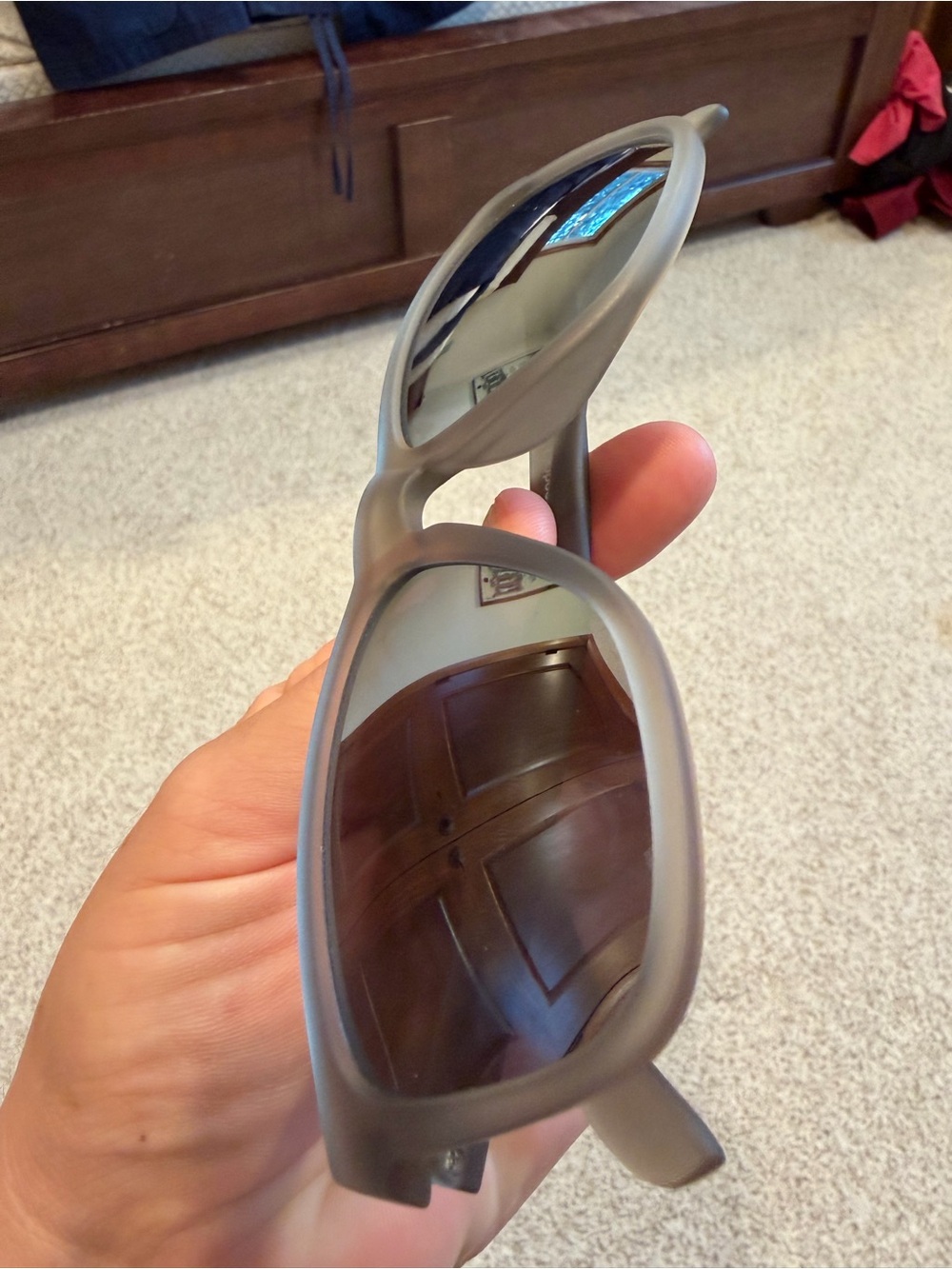 Goodr OG Sunglasses Gray - Picture 3 of 4
